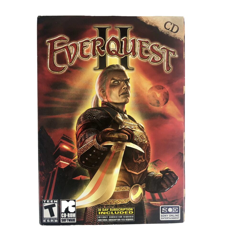 EverQuest II (PC, 2004) PC COMPUTER GAME EVERQUEST 2